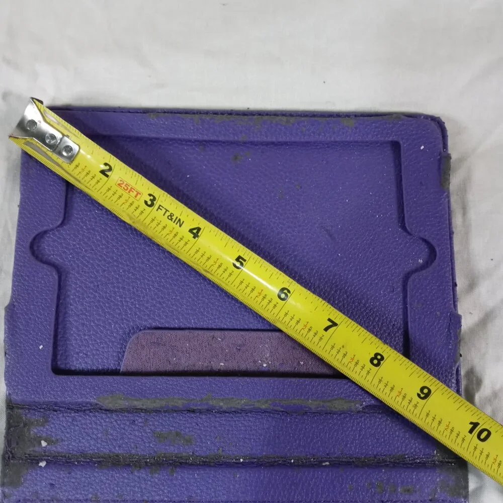 Purple Tablet Case With Bluetooth Mini Charging Keyboard Electronic Accessory